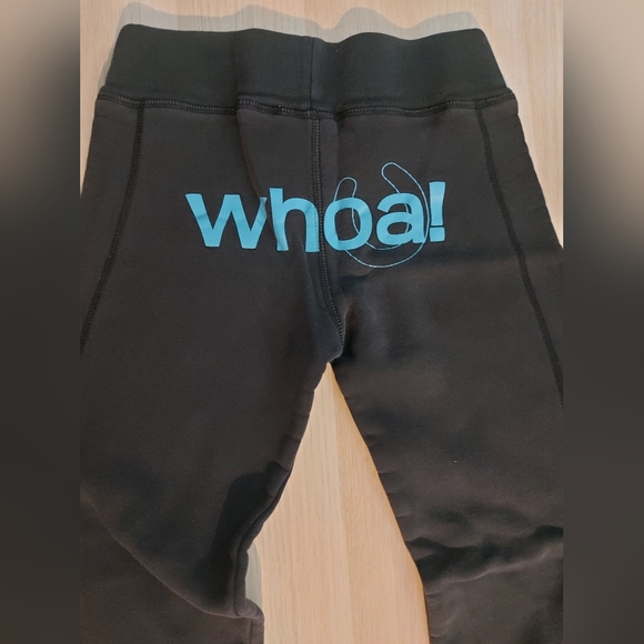 "whoa!" Print sweat pants - Picture 2 of 2